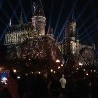 Photo taken at Nighttime Lights At Hogwarts Castle by Daniel S. on 5/29/2017
