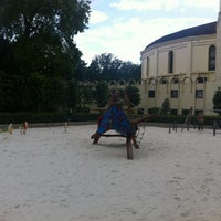 Photo taken at Playground Jubelpark / Cinquantenaire by Simon D. on 6/8/2012