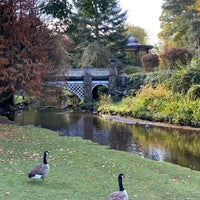Photo taken at Pavilion Gardens by Ian M. on 10/13/2022