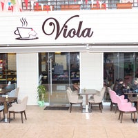 Photo taken at Viola Cafe Pastane by Viola Cafe Pastane on 4/1/2014