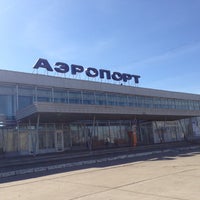 Photo taken at Bolshoye Savino International Airport (PEE) by Gylnara I. on 5/5/2013