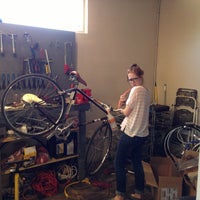 Photo taken at Windmill Bicycles by Jess L. on 4/12/2013