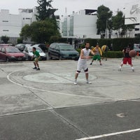 Photo taken at Canchas de Basquetball Alberca Olimpica by The ULTIMATE B. on 11/2/2013