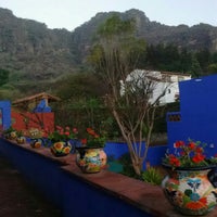 Photo taken at Casa Azul de Tepoztlán by Alma D S. on 3/5/2016