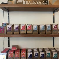Photo taken at Backyard Beans Coffee Company by Bethany C. on 10/31/2021