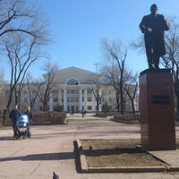 Photo taken at Памятник В.И. Ленину by Руслан К. on 4/17/2013