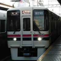 Photo taken at Chitose-karasuyama Station (KO12) by 枝郎 on 2/14/2022