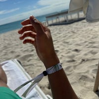 Photo taken at Beach at 1 Hotel by Waleed. on 10/15/2023
