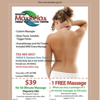 Foto tomada en MaxRelax Massage &amp;amp; Bodywork By Tony  por MaxRelax Massage &amp;amp; Bodywork By Tony el 4/11/2013