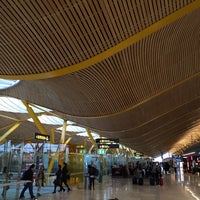 Photo taken at Adolfo Suárez Madrid-Barajas Airport (MAD) by Nawee S. on 4/15/2016