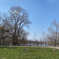 Photo taken at Русанівський парк by Ekaterina on 3/18/2020