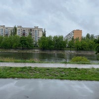 Photo taken at Сквер Леоніда Бикова by Ekaterina on 5/7/2020
