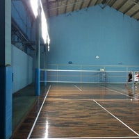 Photo taken at Badminton Court by NhuAoy P. on 9/22/2014