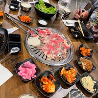Photo taken at Thirsty Cow Korean BBQ by Clark P. on 11/27/2021