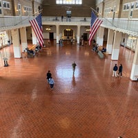 Photo taken at Ellis Island Registry Room by Dawn F. on 10/22/2023