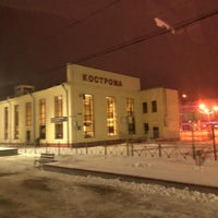Photo taken at Ж/Д вокзал Кострома-Новая by Alex B. on 2/6/2020