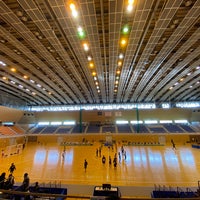 Photo taken at Saitama City Memorial Gymnasium by Yutaka M. on 1/9/2022