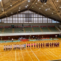 Photo taken at Nishinomiya City Gymnasium by Yutaka M. on 9/17/2022