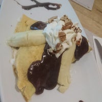 Photo taken at Crepes &amp; Waffles by Monserrat G. on 7/19/2019