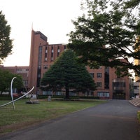 Photo taken at Shirayuri University by Shandy L. on 5/26/2015