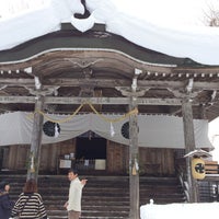 Photo taken at 戸隠神社 中社 by Shandy L. on 12/31/2014