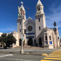 Photo taken at Star of the Sea Church by Caroline N. on 6/8/2019
