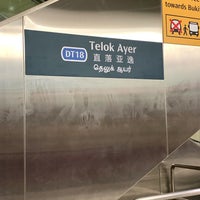 Photo taken at Telok Ayer MRT Station (DT18) by Saif A. on 2/7/2024