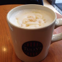 Photo taken at Tully&amp;#39;s Coffee by Spanky 部. on 3/18/2014