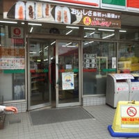 Photo taken at サンクス 武蔵小金井駅前店 by nyamn on 5/9/2016