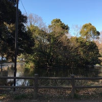Photo taken at 和田堀池 by nyamn on 2/20/2021