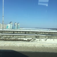 Photo taken at Новый мост by Кристина В. on 2/18/2017