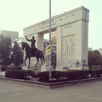 Photo taken at Monumento a Simón Bolívar by Pablito P. on 7/29/2013