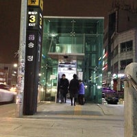 Photo taken at Songjeong Stn. by Love,Insook K. on 3/19/2013