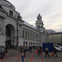 Photo taken at Kievsky Rail Terminal by Юлия К. on 5/11/2013