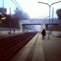 Photo taken at Stazione Lunghezza by Dabliu on 12/18/2012