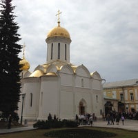 Photo taken at The Holy Trinity-St. Sergius Lavra by Анастасия on 5/3/2013