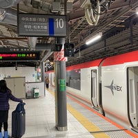 Photo taken at JR Platforms 9-10 by もま と. on 12/24/2023