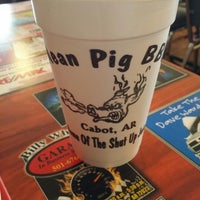 Photo taken at The Mean Pig BBQ by Seth H. on 3/19/2015