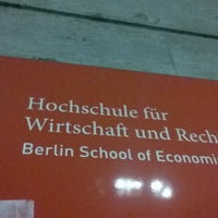 Photo taken at Berlin School of Economics and Law by Thorsten D. on 9/27/2016