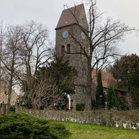 Photo taken at Dorfkirche Lichtenrade by Thorsten D. on 12/17/2021