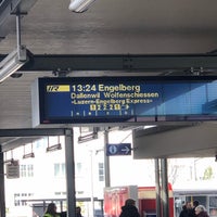 Photo taken at Bahnhof Stans by Thorsten D. on 4/5/2019