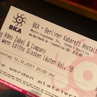 Photo taken at BKA Theater by Thorsten D. on 12/12/2021