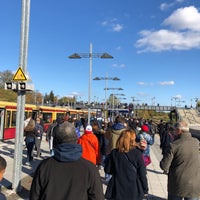 Photo taken at S Olympiastadion by Thorsten D. on 10/21/2018