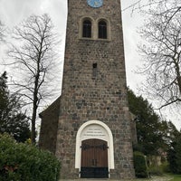 Photo taken at Dorfkirche Lichtenrade by Thorsten D. on 4/19/2023
