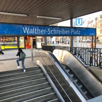 Photo taken at U Walther-Schreiber-Platz by Thorsten D. on 1/27/2017