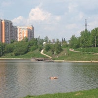 Photo taken at Парк у реки Городня by Слава Г. on 5/12/2013