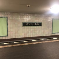 Photo taken at U Moritzplatz by Max E. on 11/20/2018