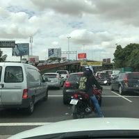 Photo taken at Cruce Av. General Paz y Av. del Libertador by Mirta G. on 4/11/2017