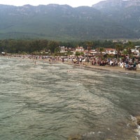 Photo taken at Akyaka Plajı by Fatoş K. on 5/5/2013