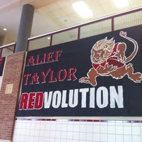 Photo taken at Taylor High School by Christina G. on 10/3/2012